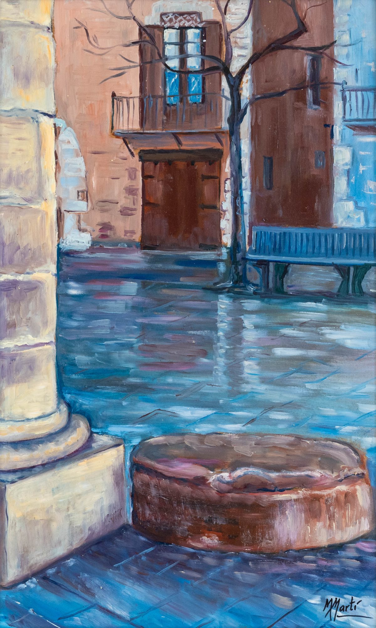 Pintat oli sobre fusta 41x62