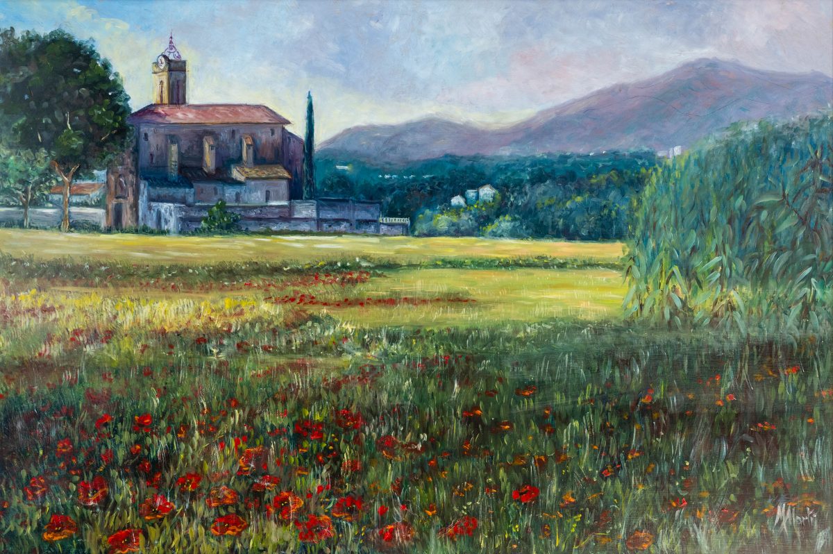 Pintura a l’oli sobre fusta  86x126