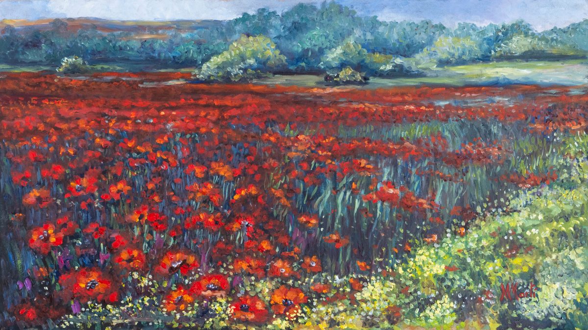 Pintura a l’oli sobre fusta 86x51